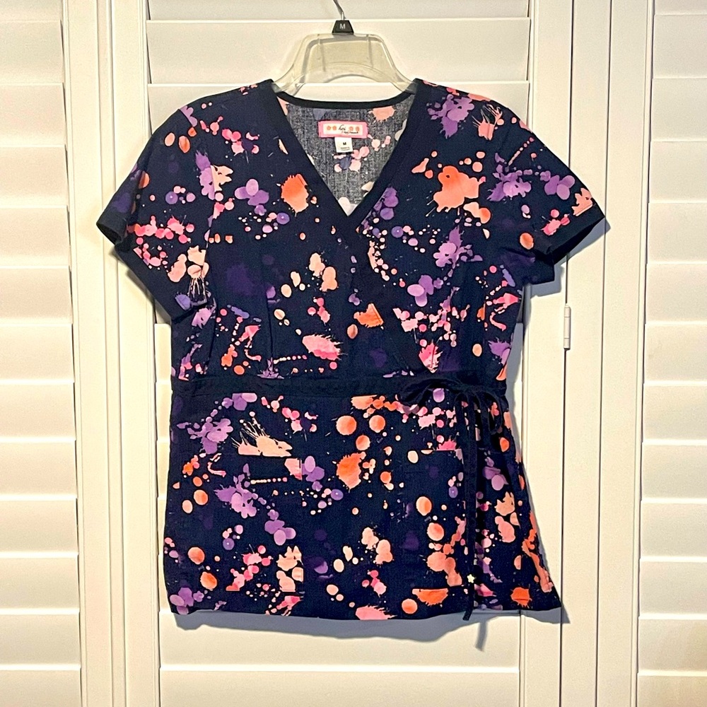 Koi Scrub top